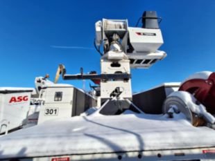 2023 Freightliner M2 4x4 Terex Commander 4047 Digger Derrick Truck