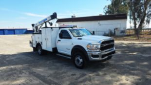 2019 Dodge Ram 5500 4x4 Load King Voyager 1 Service Truck With Crane