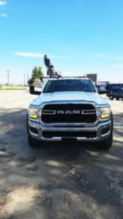 2019 Dodge Ram 5500 4x4 Load King Voyager 1 Service Truck With Crane