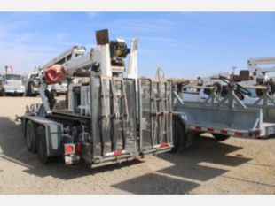 2017 SDP Model 55MLP Digger Derrick & EZ Hauler 5500 Trailer