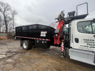 2021 Freightliner M2106 Fassi F145Z Grapple Truck w Dump Box