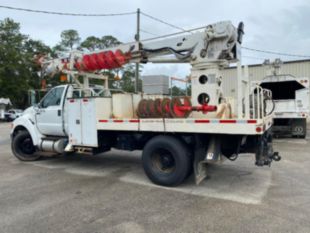 Terex Commander 4047 Digger Derrick on 2015 Ford F750 4x2