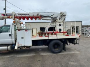 Terex Commander 4047 Digger Derrick on 2015 Ford F750 4x2