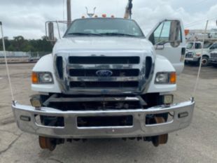 2015 Ford F750 4x2 Stellar STELLAR 5521 CRANE (TMAX-V2) Hi-Rail Service Truck