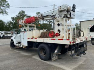 Terex Commander 4047 Digger Derrick on 2015 Ford F750 4x2