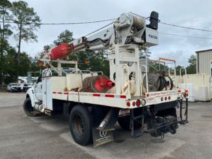 Terex Commander 4047 Digger Derrick on 2015 Ford F750 4x2