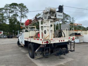 Terex Commander 4047 Digger Derrick on 2015 Ford F750 4x2