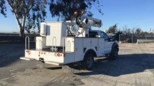 2015 Ford F550 4x2 Terex LT40 Bucket Truck