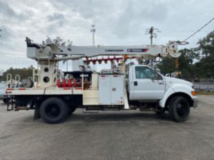 Terex Commander 4047 Digger Derrick on 2015 Ford F750 4x2