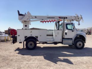 2019 Freightliner M2106 4x4 Terex C4047 Digger Derrick