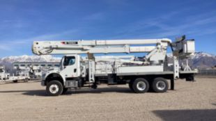 2015 Freightliner M2106 6x6 Terex TM-100 Bucket Truck