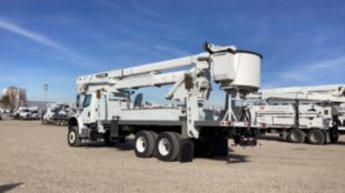 2015 Freightliner M2106 6x6 Terex TM-100 Bucket Truck