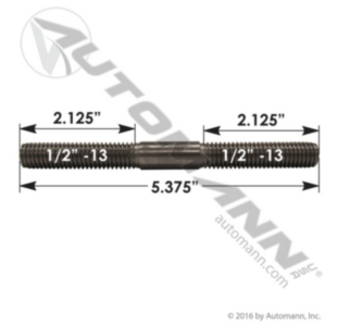 AIR SPRING STUD PETERBILT