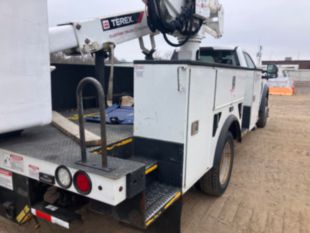 2018 Ford F550 4x4 Terex LTM40 Bucket Truck