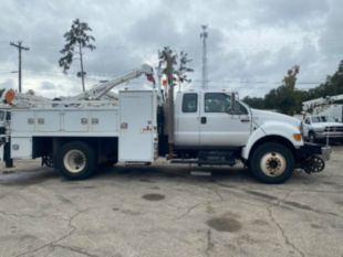 2015 Ford F750 4x2 Stellar STELLAR 5521 CRANE (TMAX-V2) Hi-Rail Service Truck