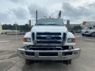 2015 Ford F750 4x2 Stellar STELLAR 5521 CRANE (TMAX-V2) Hi-Rail Service Truck