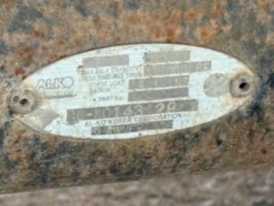 2014 Brooks Brothers Tandem Axle Pole Trailer