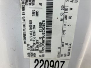 2018 Ford F550 4x4 Terex LTM40 Bucket Truck