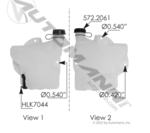 WASHER FLUID RESERVOIR
