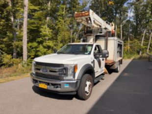 2017 Ford F-550 Powerstroke Versalift ATR 45I Bucket Truck