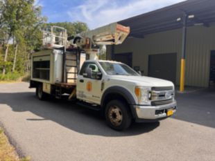 2017 Ford F-550 Powerstroke Versalift ATR 45I Bucket Truck