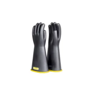 CHANCE® Straight Cuff Gloves, Class 2 14", Yellow/Black