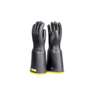 CHANCE® Bell Cuff Gloves, Class 2, 16", Yellow/Black