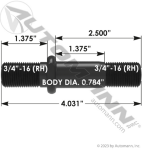 Automann Double Ended Stud