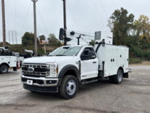 2025 Ford F600 4x4 IMT 30' Crane Service Truck