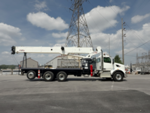 2025 Peterbilt 567 8x4 Load King STINGER 35-127H Boom Truck