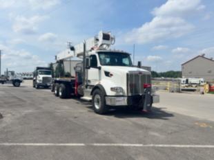 2025 Peterbilt 567 8x4 Load King STINGER 35-127H Boom Truck