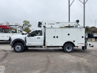 2025 Ford F600 4x4 IMT 30' Crane Service Truck