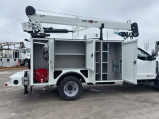 2025 Ford F600 4x4 IMT 30' Crane Service Truck