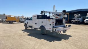 2019 Chevrolet 6500HD 4x4 Service Truck With Crane