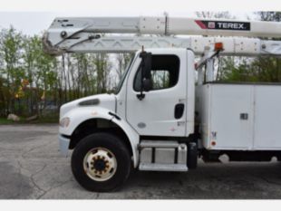 2017 Freightliner M2 Diesel 4x4 Terex HRX-55 Material Handler Bucket Truck