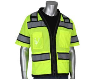 PIP Type R Class 3 Black Two-Tone Vest