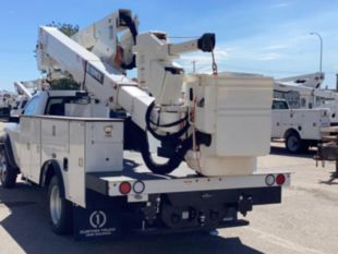 2023 RAM 5500 4x4 Terex Utilities LTM40 Bucket Truck