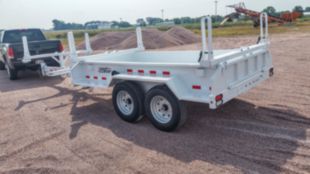 25,500 lbs 64.3' (Extended) Pole Trailer