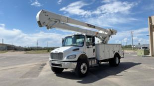 2015 Freightliner M2106 4x4 Terex TC-55 Bucket Truck