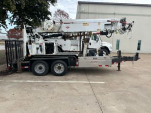 2018 SDP E-Z Hauler 55-MLP Tracked Mini Digger Derrick W/Trailer