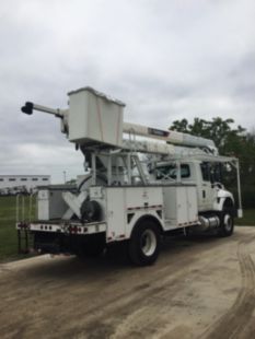 2013 IHC 7400 4x2 Terex HRX55 Bucket Truck