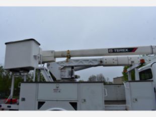 2017 Freightliner M2 Diesel 4x4 Terex HRX-55 Material Handler Bucket Truck