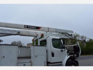 2017 Freightliner M2 Diesel 4x4 Terex HRX-55 Material Handler Bucket Truck