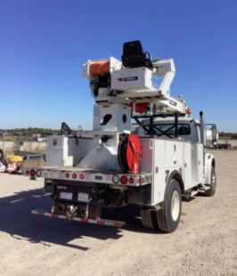 2018 Freightliner M2106 4x2 Terex C4047 Digger Derrick