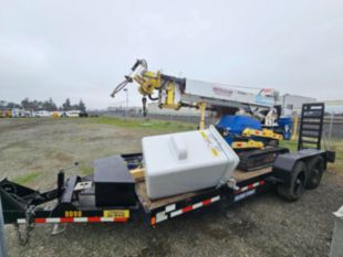 2019 Skylift Mini Derrick 33 Plus W/Trailer