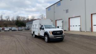 2019 Ford F550 4x4 Enclosed Body Service Truck