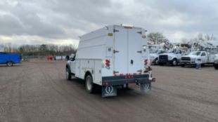 2019 Ford F550 4x4 Enclosed Body Service Truck