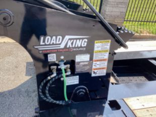 55 tons 53' x 8'6" 22,645 lbs Triple Axle Lowboy Trailer