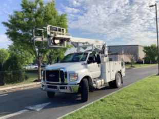 2018 Ford F750 4x2 Versalift VTP-40-NE Cable Placer