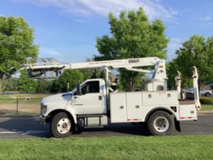 2018 Ford F750 4x2 Versalift VTP-40-NE Cable Placer